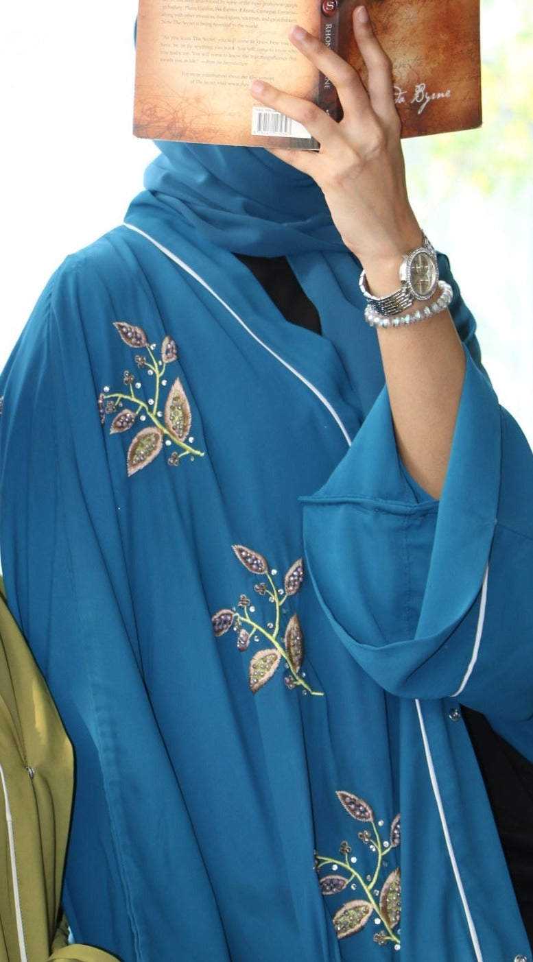 Sapphire Abaya Set