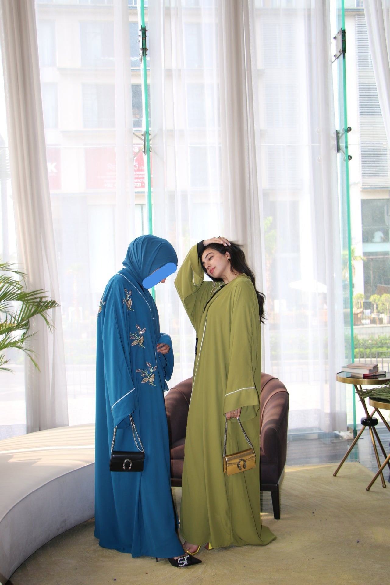 Sapphire Abaya Set