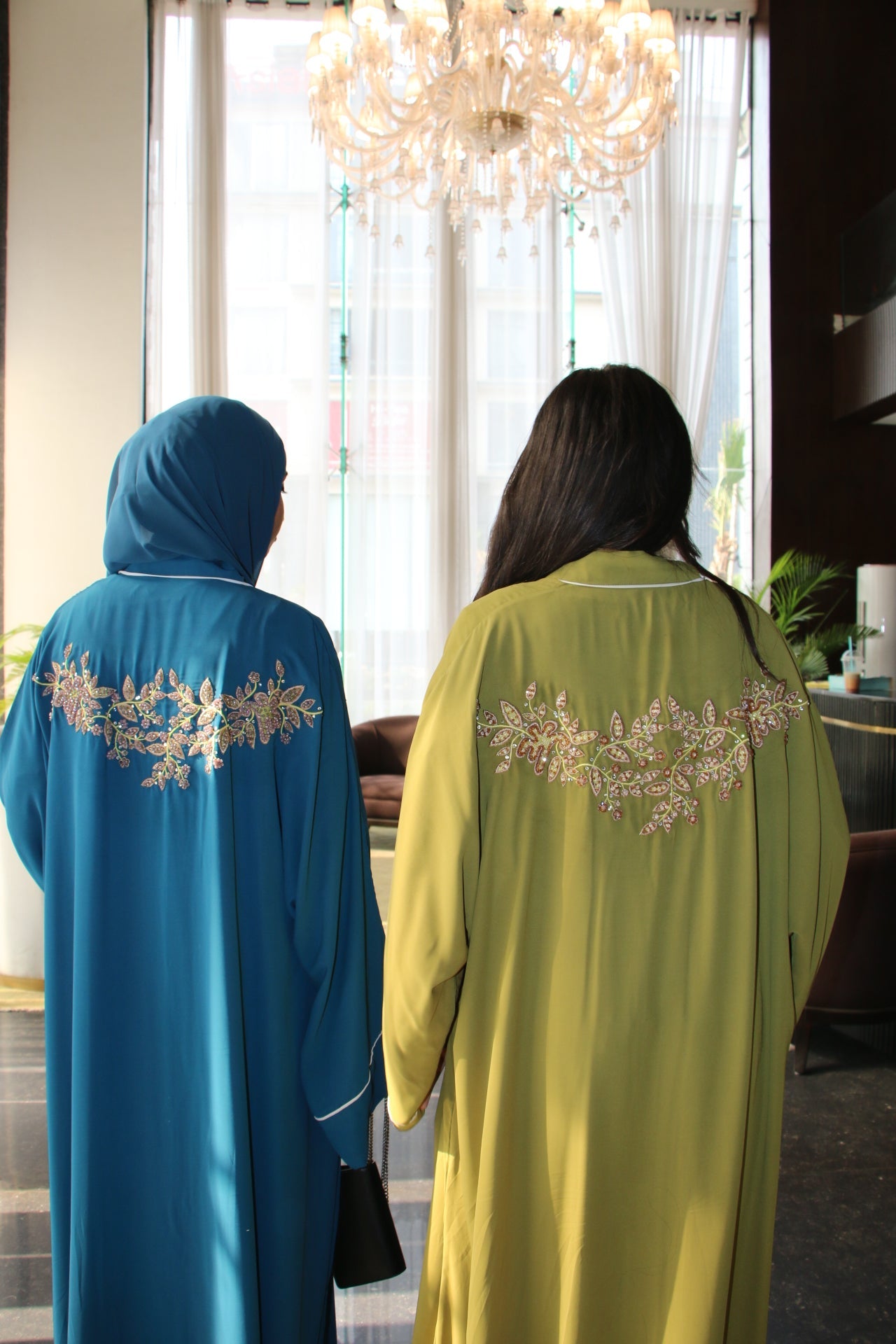 Sapphire Abaya Set