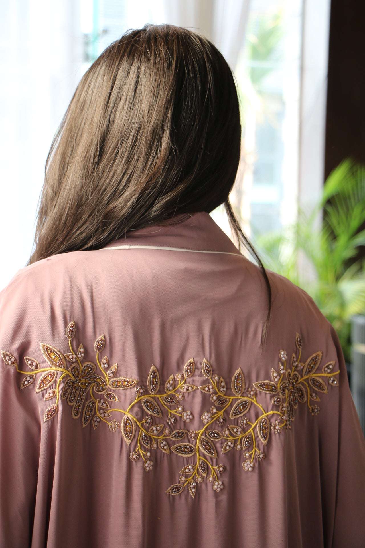 Lavender Abaya Set